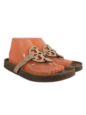 Tory Burch Miller Cloud Leather Women's Sandals Size 9.5